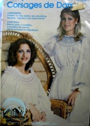 41278 1981 LADIES SMOCKED BLOUSE PATTERN,TRANSFERS PTE-XL